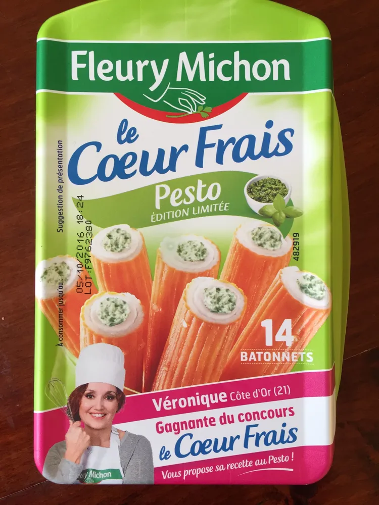 Le Coeur Frais Pesto - 14 bâtonnets