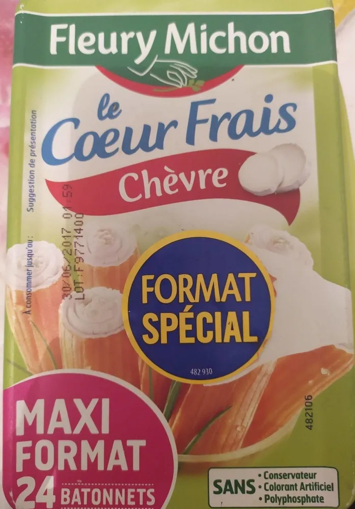 Le coeur frais chèvre