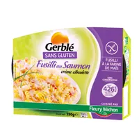 Fusilli saumon, crème ciboulette