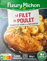 Le Filet de Poulet et ses Pommes de Terre à la Sarladaise