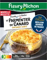 Le Parmentier de Canard lentement confit