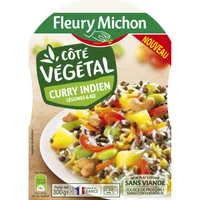 Curry indien légumes et riz