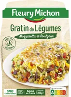 Gratin de Légumes Mozzarella et Boulgour