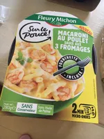 Macaroni au poulet sauce aux 3 fromages