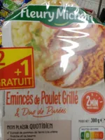 Émincés de poulet grillé