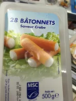 Batonnets saveur crabe