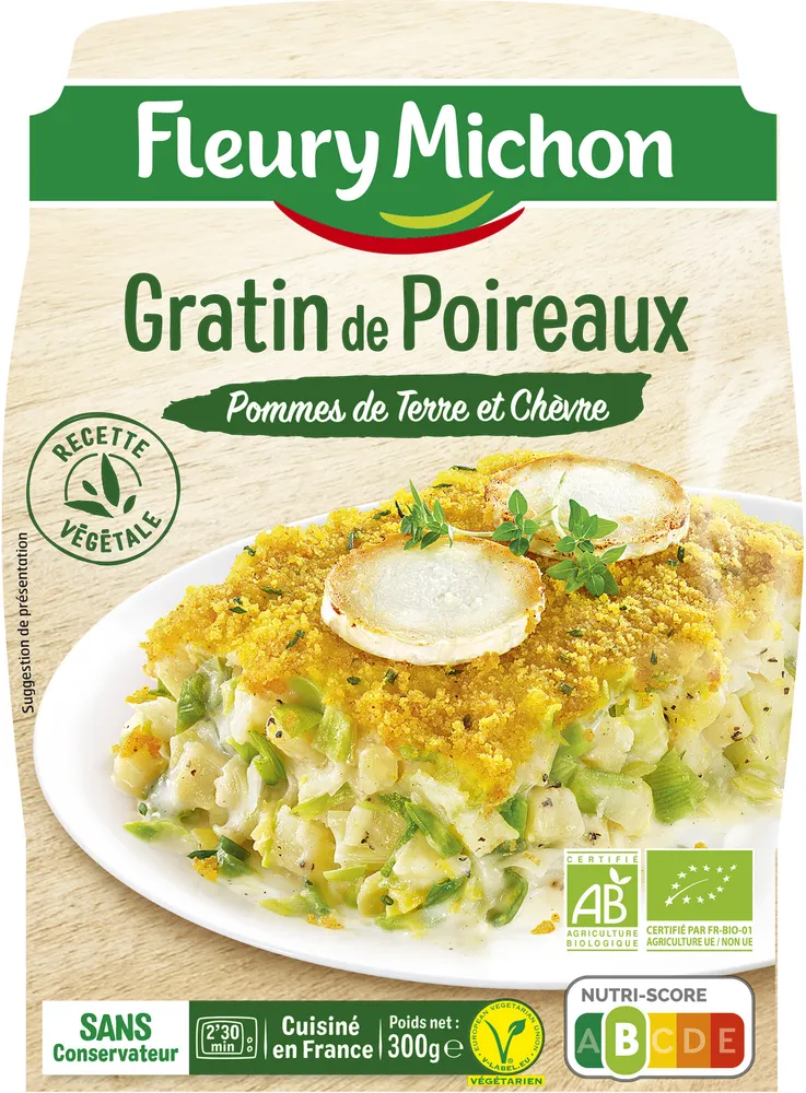 Gratin de Poireaux Pommes de Terre et Chèvre