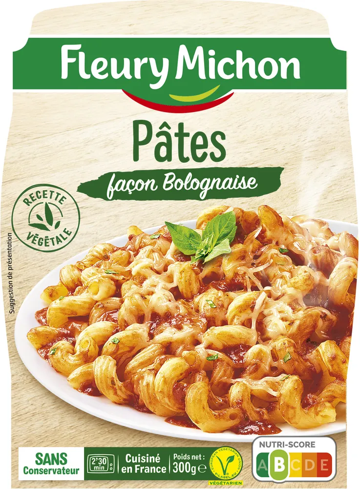 Pâtes façon bolognaise
