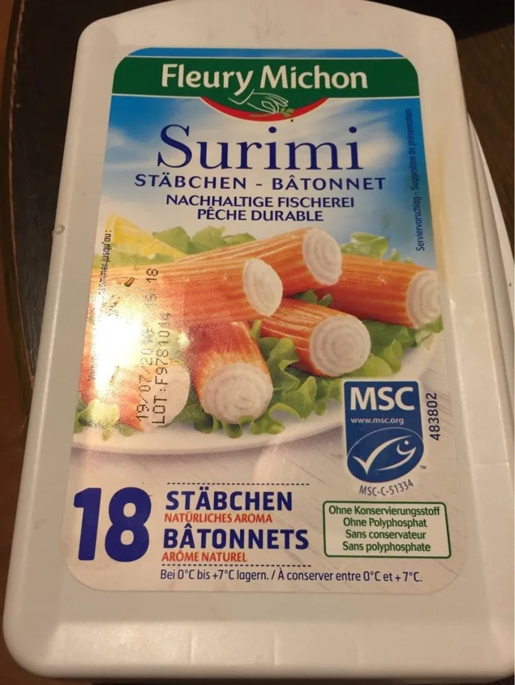 Surimi pêche durable