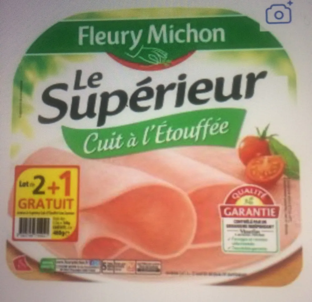 Jambon superieur sans couenne