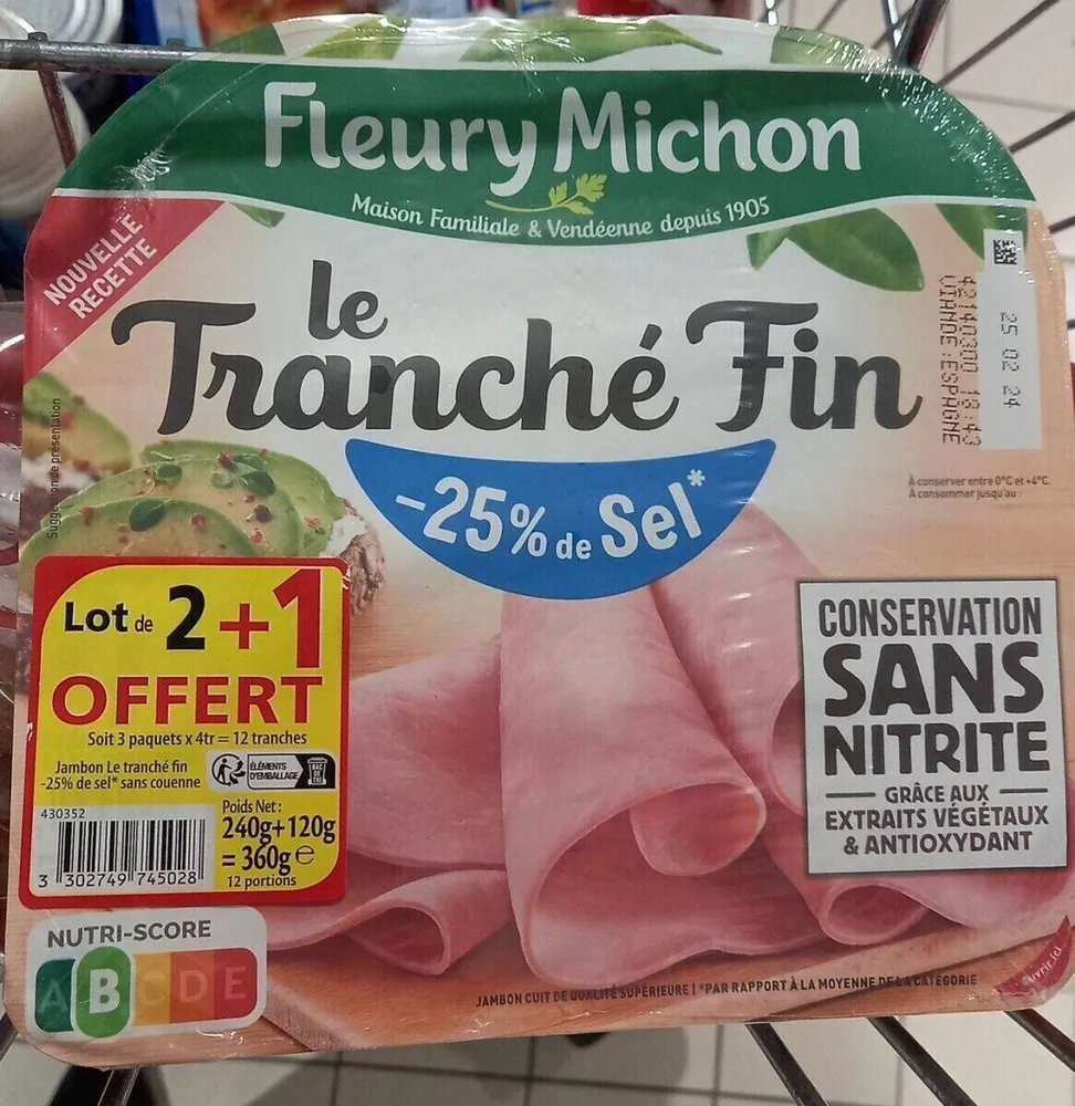 Le tranché fin