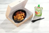 POULET AUX SAVEURS MAROCAINES / COMPOTE DE FRUITS