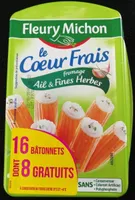 Le cœur frais. Fromage ail & fines herbes