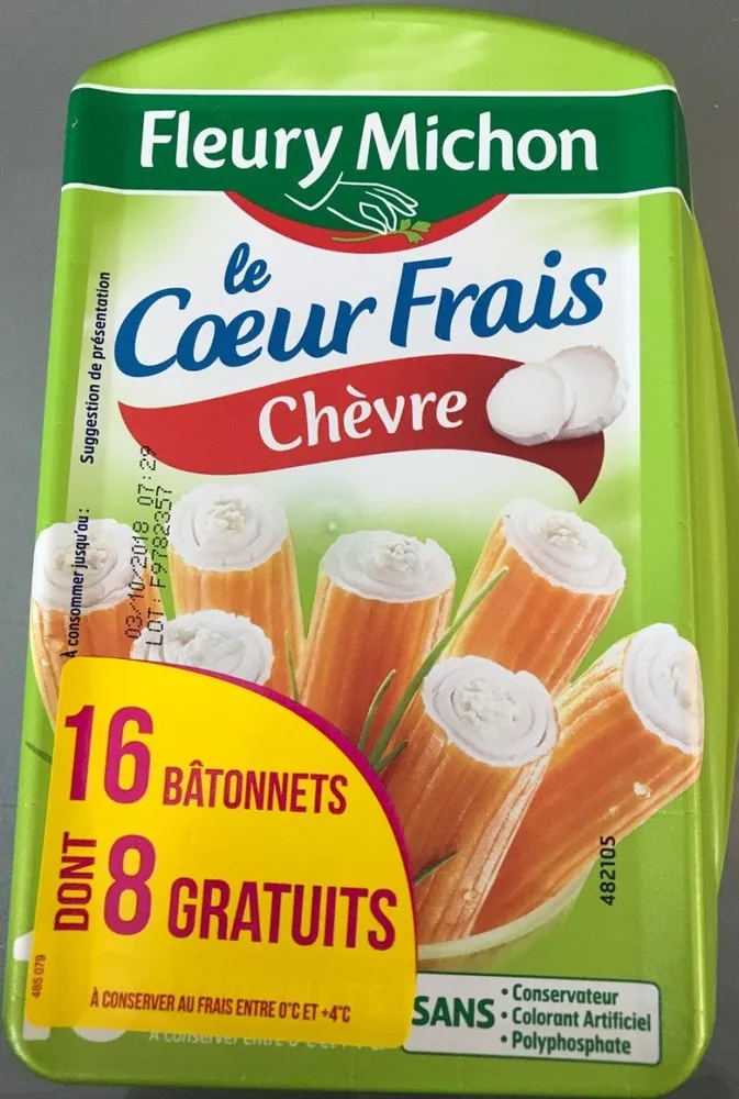 Le coeur frais chèvre