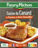 Cuisse de Canard et Pommes de Terre Grenailles