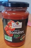 Purée de tomates bio