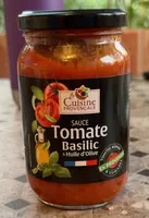SAUCE Tomate Basilic & Huile d'Olive