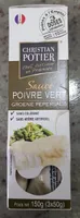Sauce poivre vert