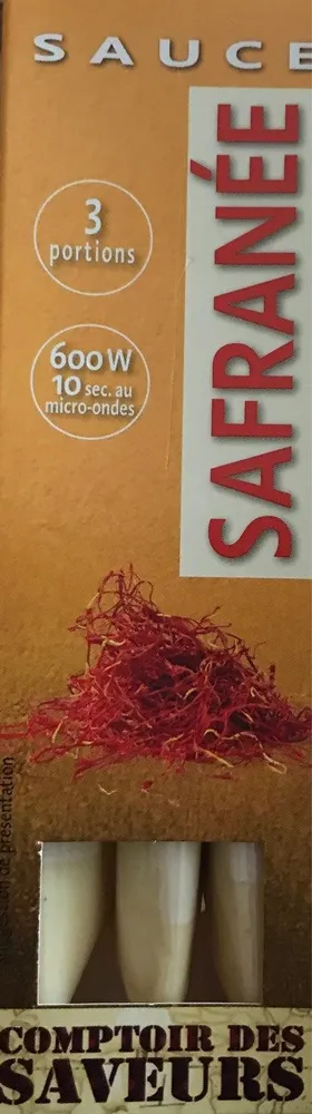 Sauce safranee
