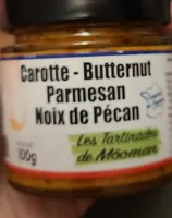 Tartinade carotte butternut