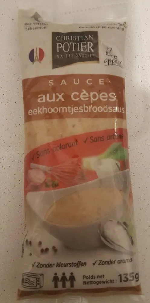 Sauce au cèpes
