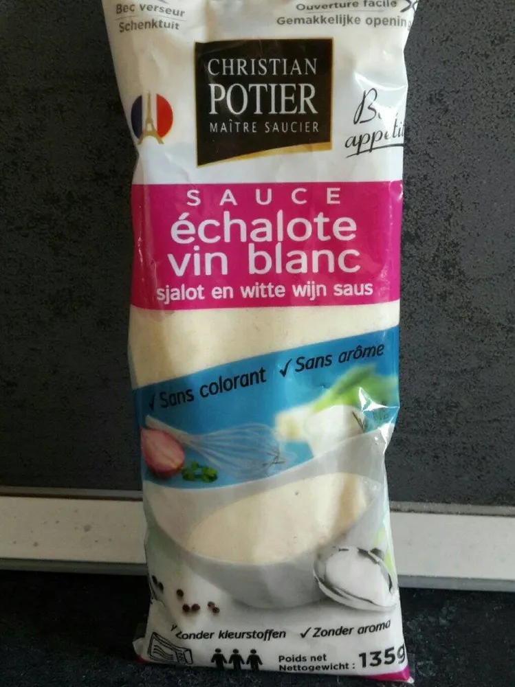 Sauce échalote vin blanc