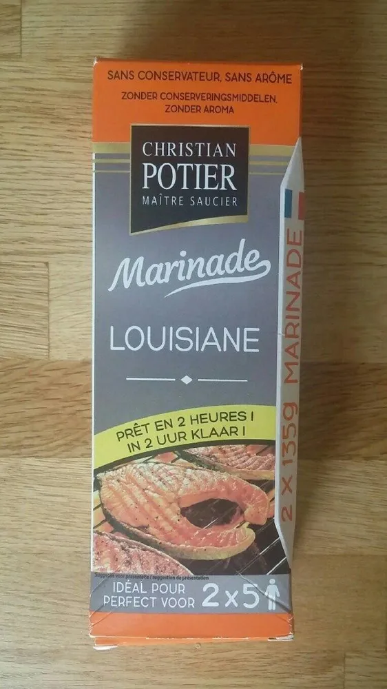 Marinade Louisiane