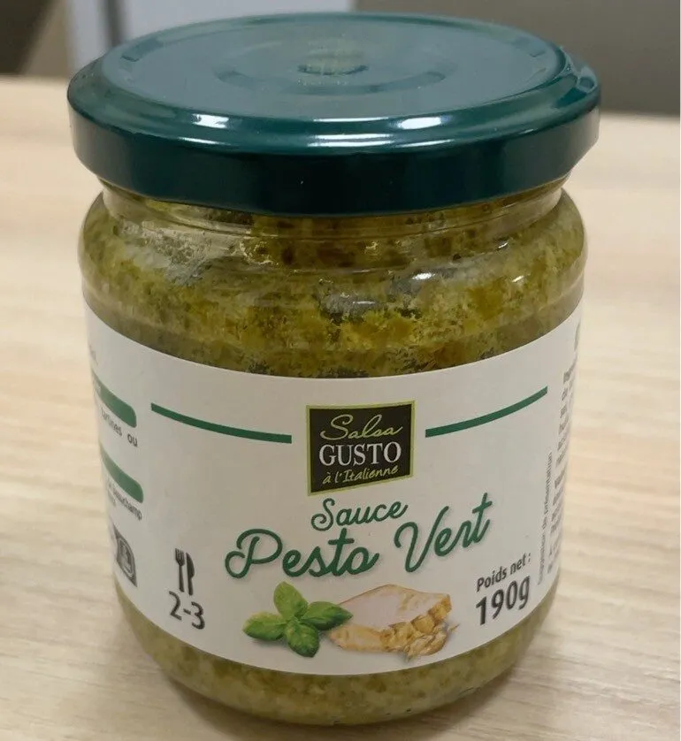 Sauce Pesto Vert