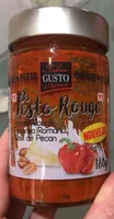 Pesto Rouge Poivron Rouge pecorino Romano noix de pecan