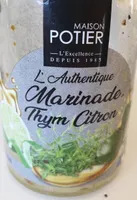 Marinade thym citron