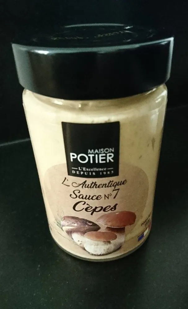 L'authentique sauce n°7 cèpes