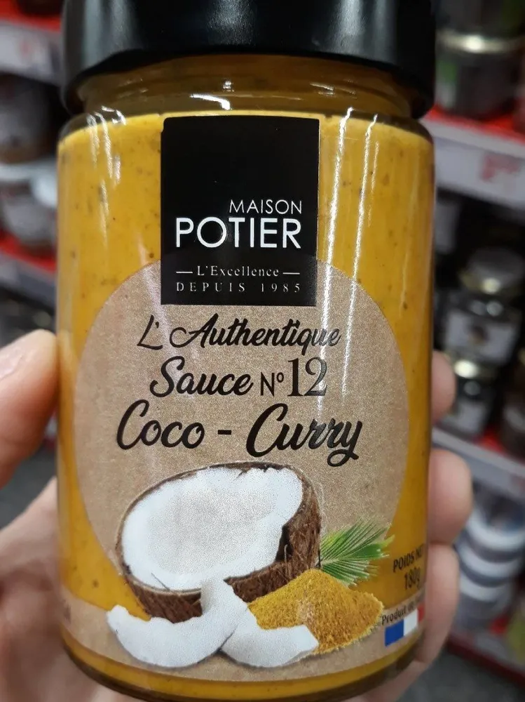Sauce coco curry