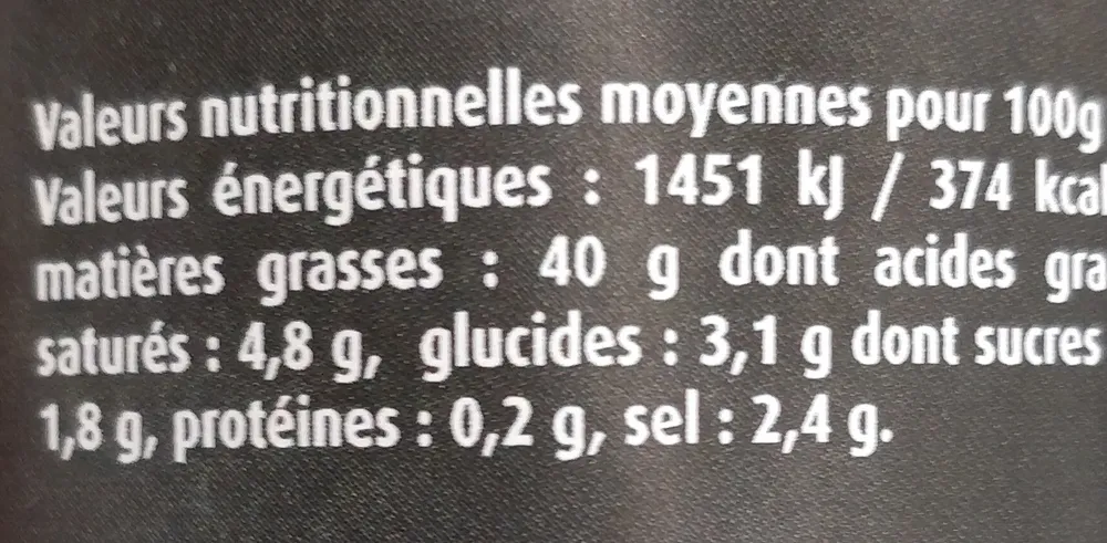 Marinade thym citron