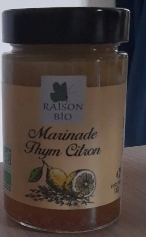 Marinade thym Citroën