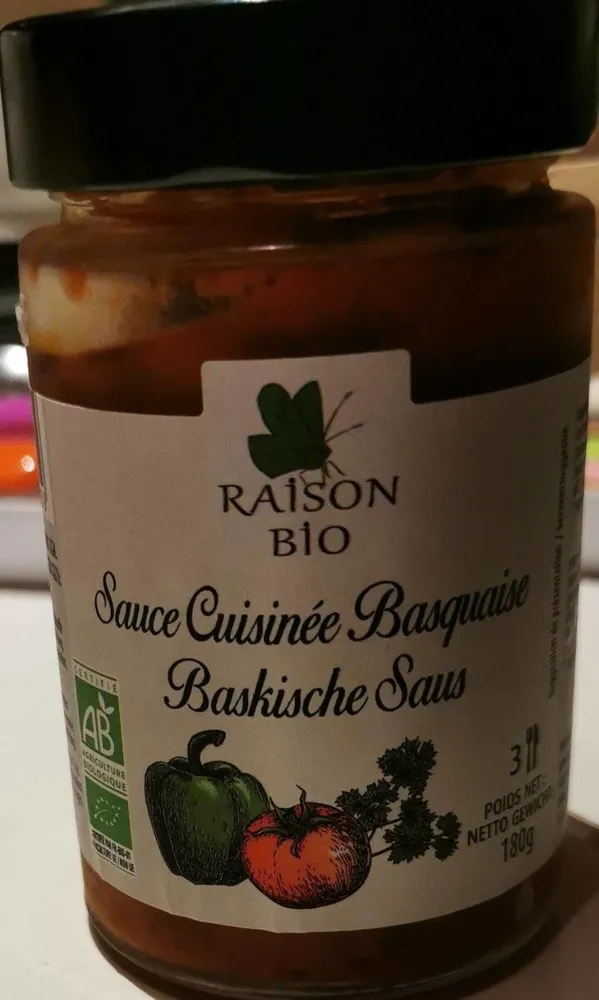 Sauce cuisinée basquaise