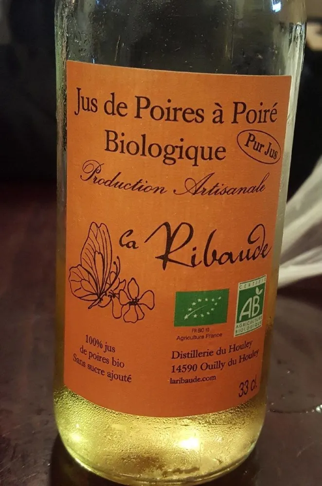 Jus de Poires Artisanal