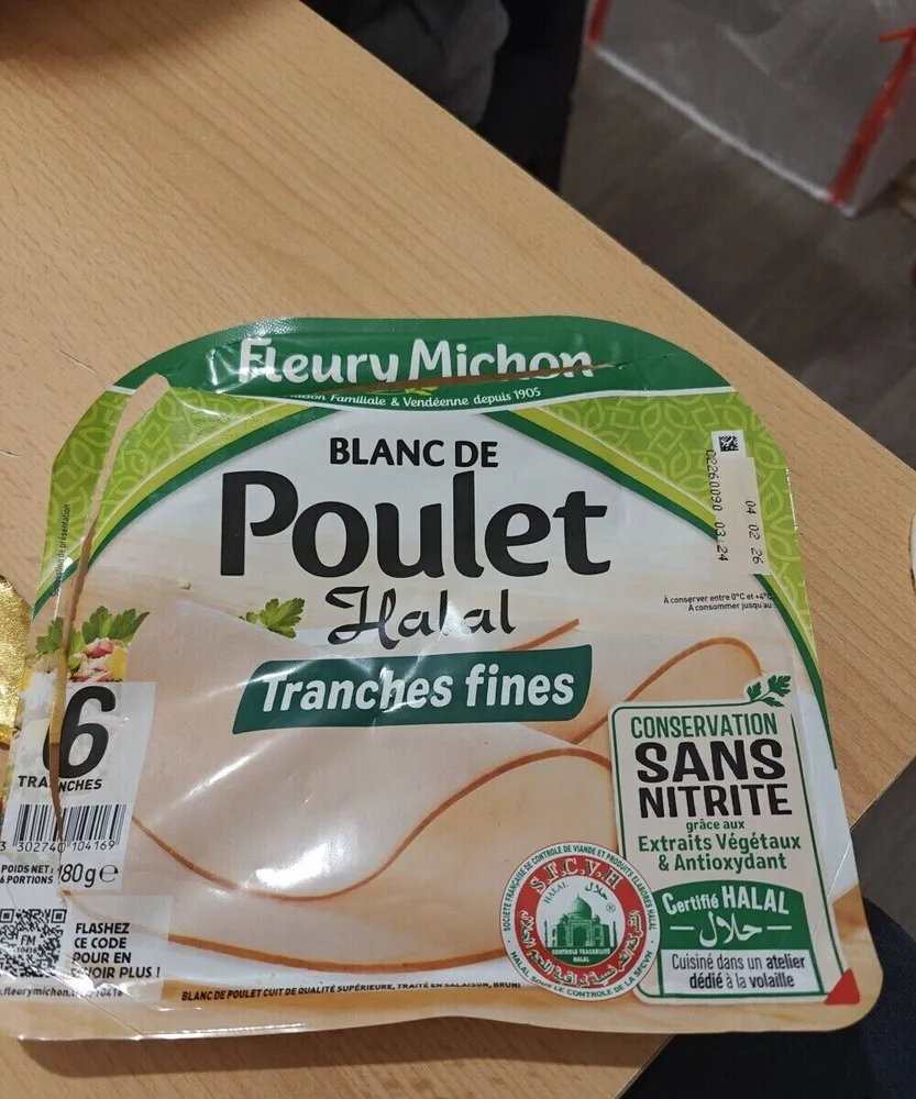 Blanc de poulet halal