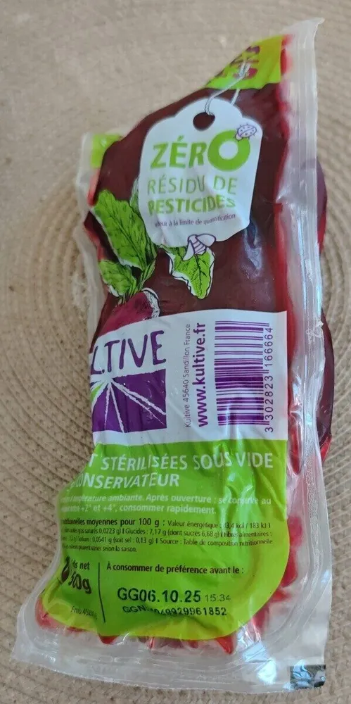 Betteraves rouges