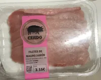 Filetes de magro jamón