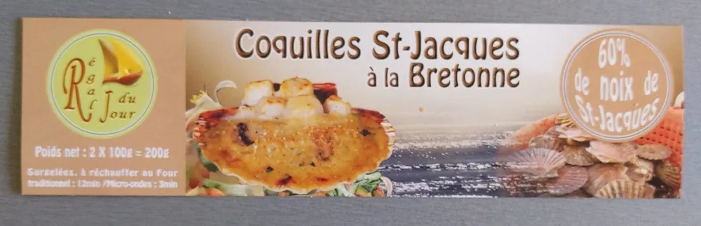 Coquilles Saint-Jacques à la Bretonne