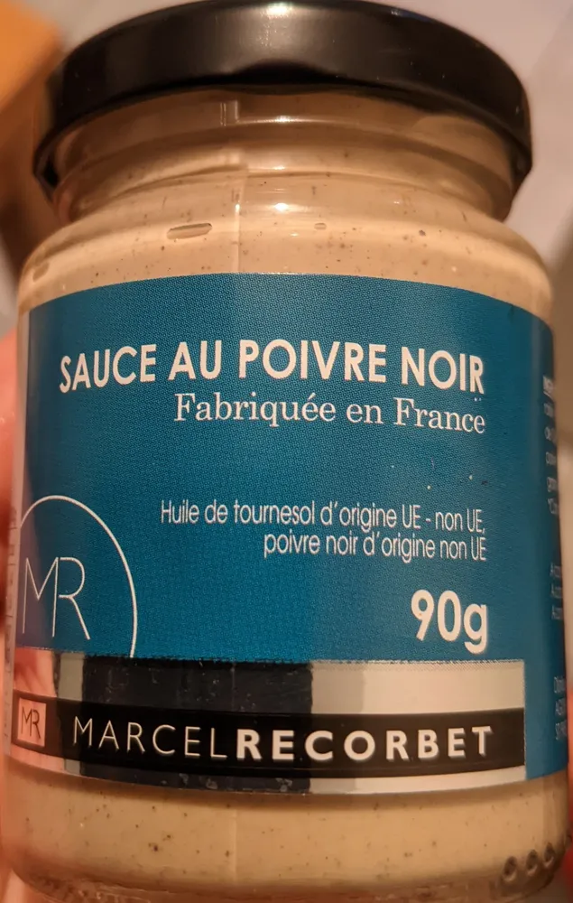 Sauce au poivre noir