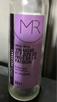 Vinaigre et pulpe de fruit de la passion