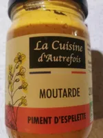 Moutarde - piment d'Espelette