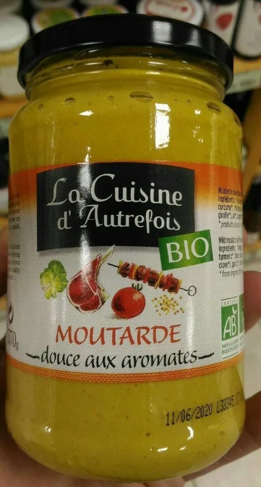 Moutarde douce aux aromates