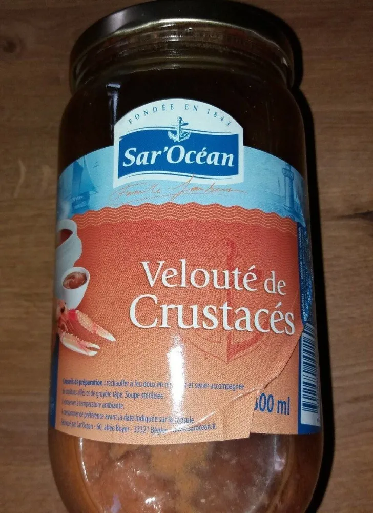 Velouté de crustacés
