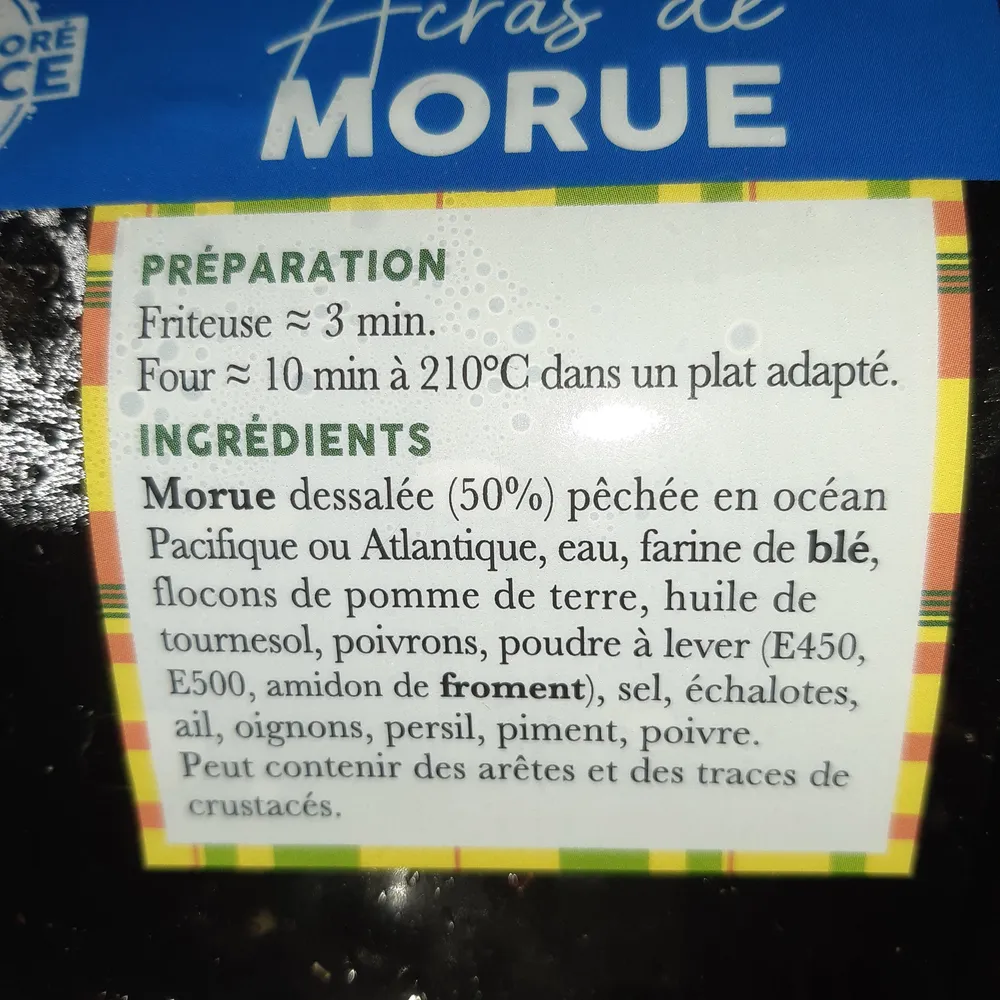 acras de morue