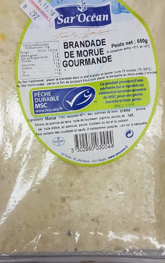 Brandade de morue