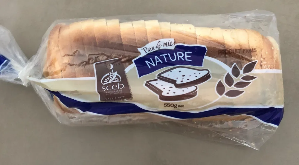 Pain de mie nature