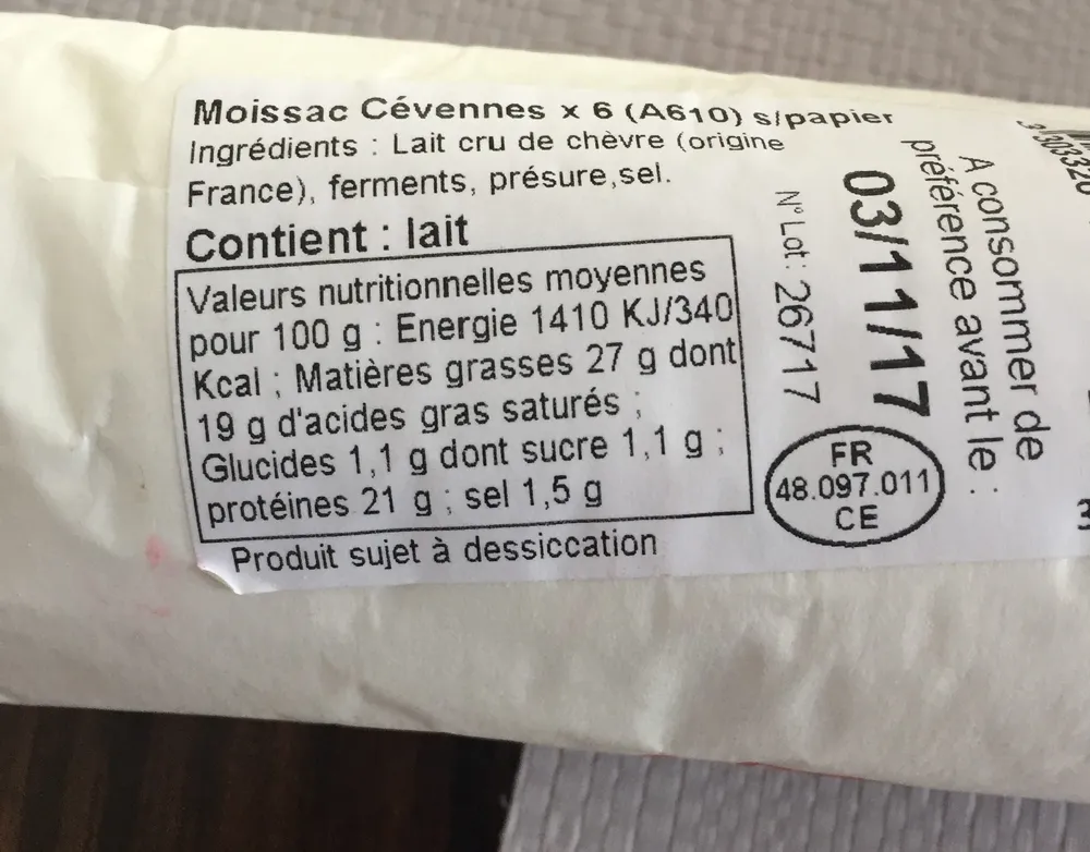 Moissac Cévennes x6