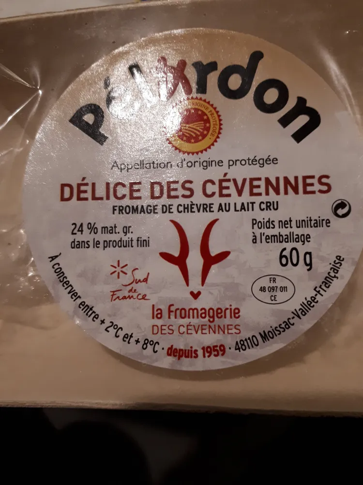 Fromage Pélardon AOP